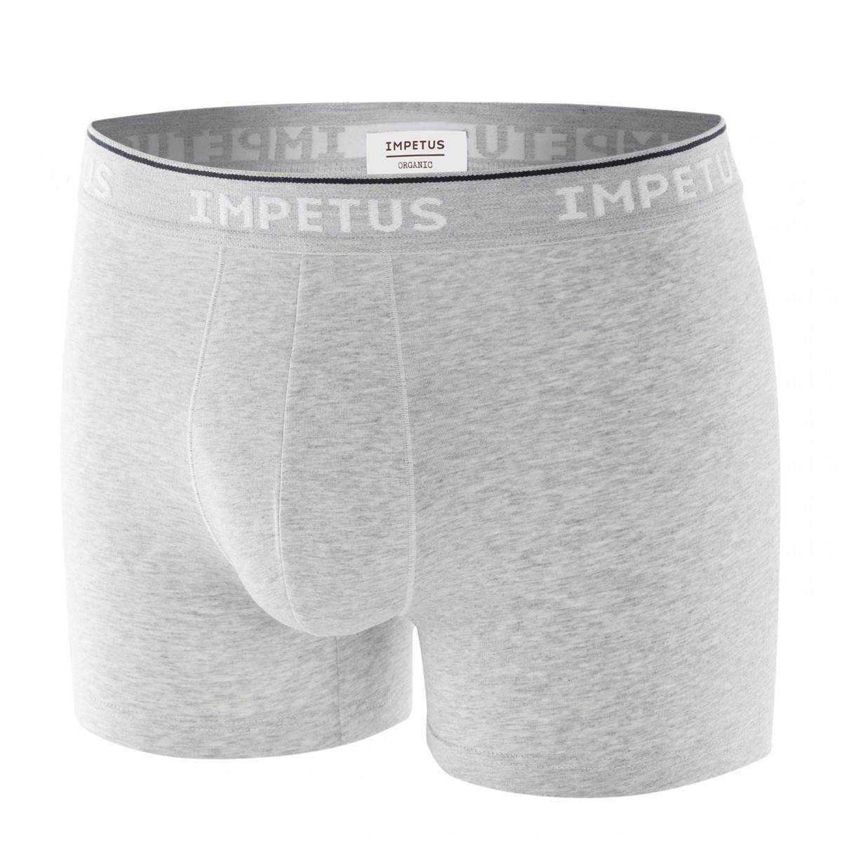 Boxer Bio Organique Oeko Tex Homme Confort Cotton Organic Gris Par Impetus