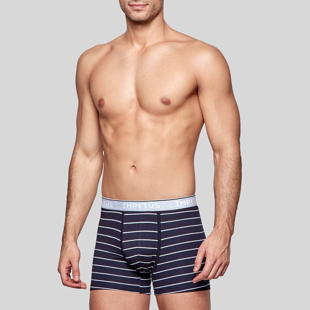 Boxer Homme Ray Confort Coton Bio Organique Cotton Organic Bleu Marine