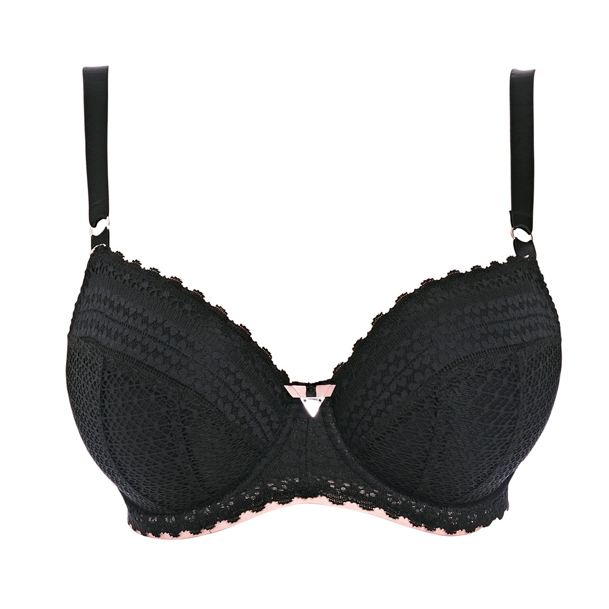 Soutien Gorge Balconnet Padd Armatures Daisy Lace Noir De Freya