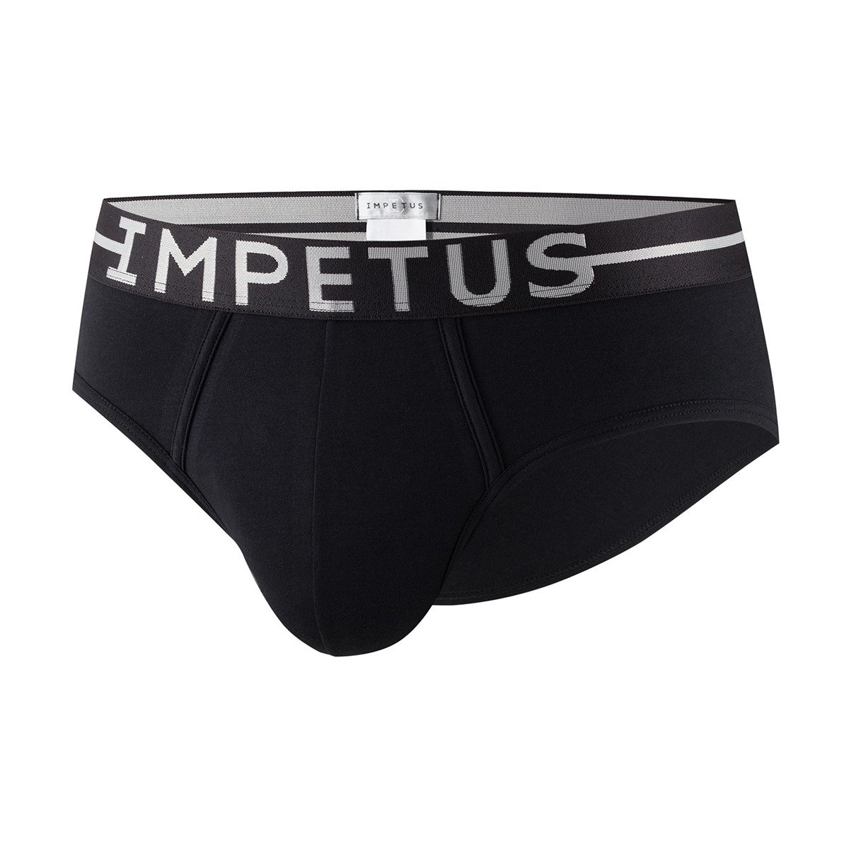 Slip En Coton Stretch Essentials Noir Par Impetus