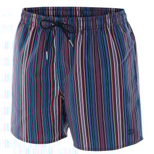Short de bain homme à rayures Nil bleu packshot
