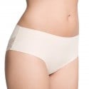 Culotte avec empiècement en dentelle Cheekie beige