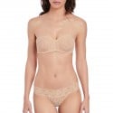 Soutien-gorge bandeau Halo lace naturally nude
