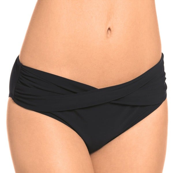 Bas de maillot de bain twisté Island Hopping Noir