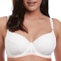 Soutien-gorge paddé à armatures Daisy Lace blanc