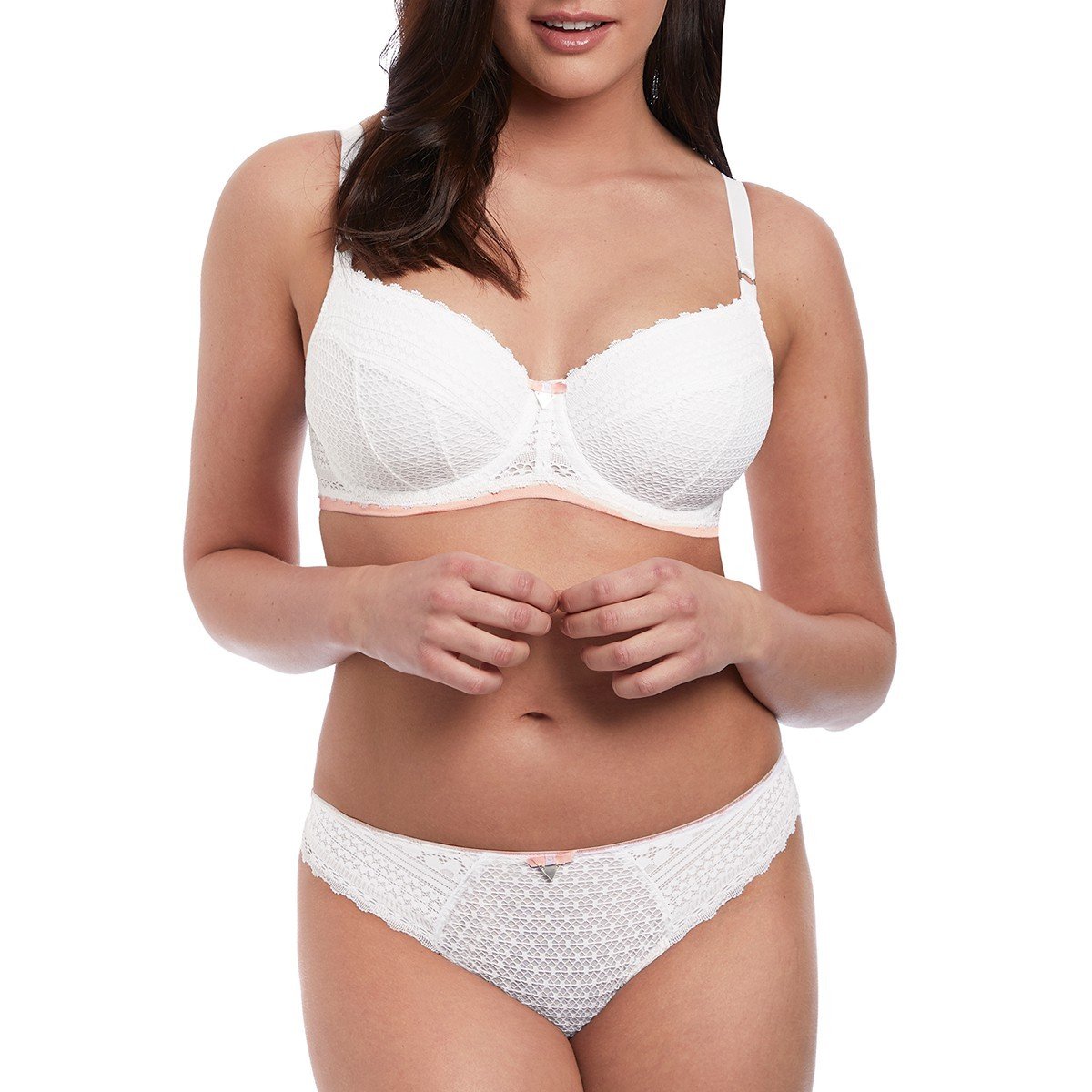 Soutien Gorge Balconnet Padd Armatures Daisy Lace Blanc De Freya