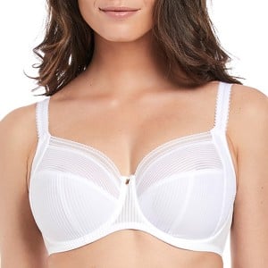 Soutien-gorge emboîtant avec renfort latéral Fusion blanc