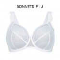 Soutien-gorge à armatures Selma blanc packshot