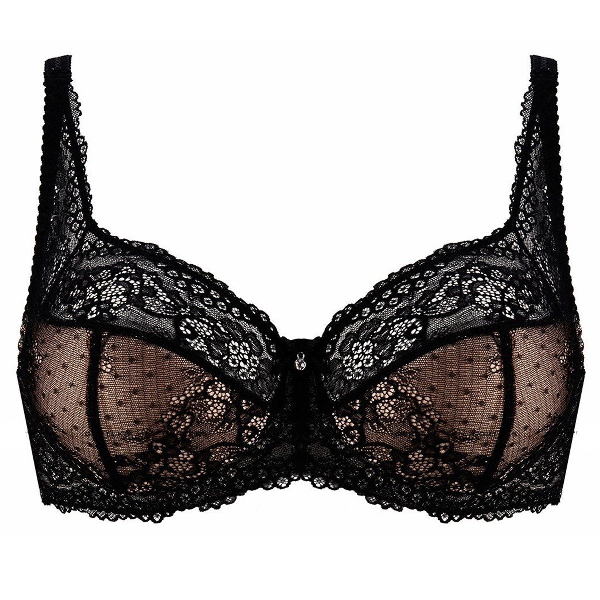 Soutien gorge balconnet à armatures Scarlet Black de Gorteks