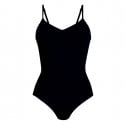 Maillot de bain une pièce sans armature coques amovibles Perfect Suit noir packshot