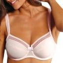 Soutien-gorge avec armatures et plumetis Emily rose poudré