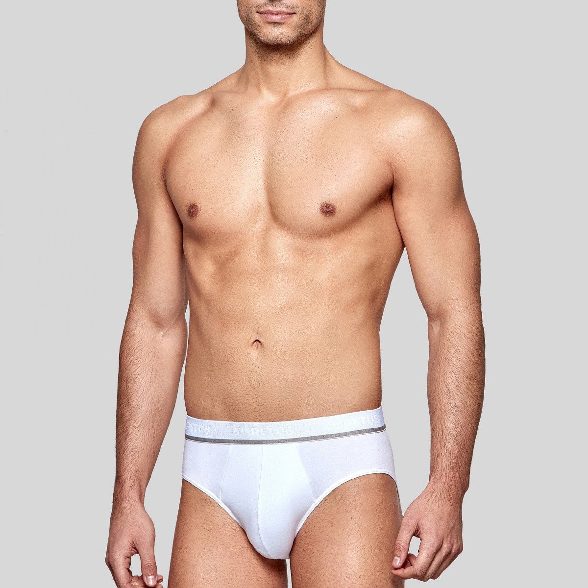 Pack de 2 slips coton homme Essentials blanc par Impetus