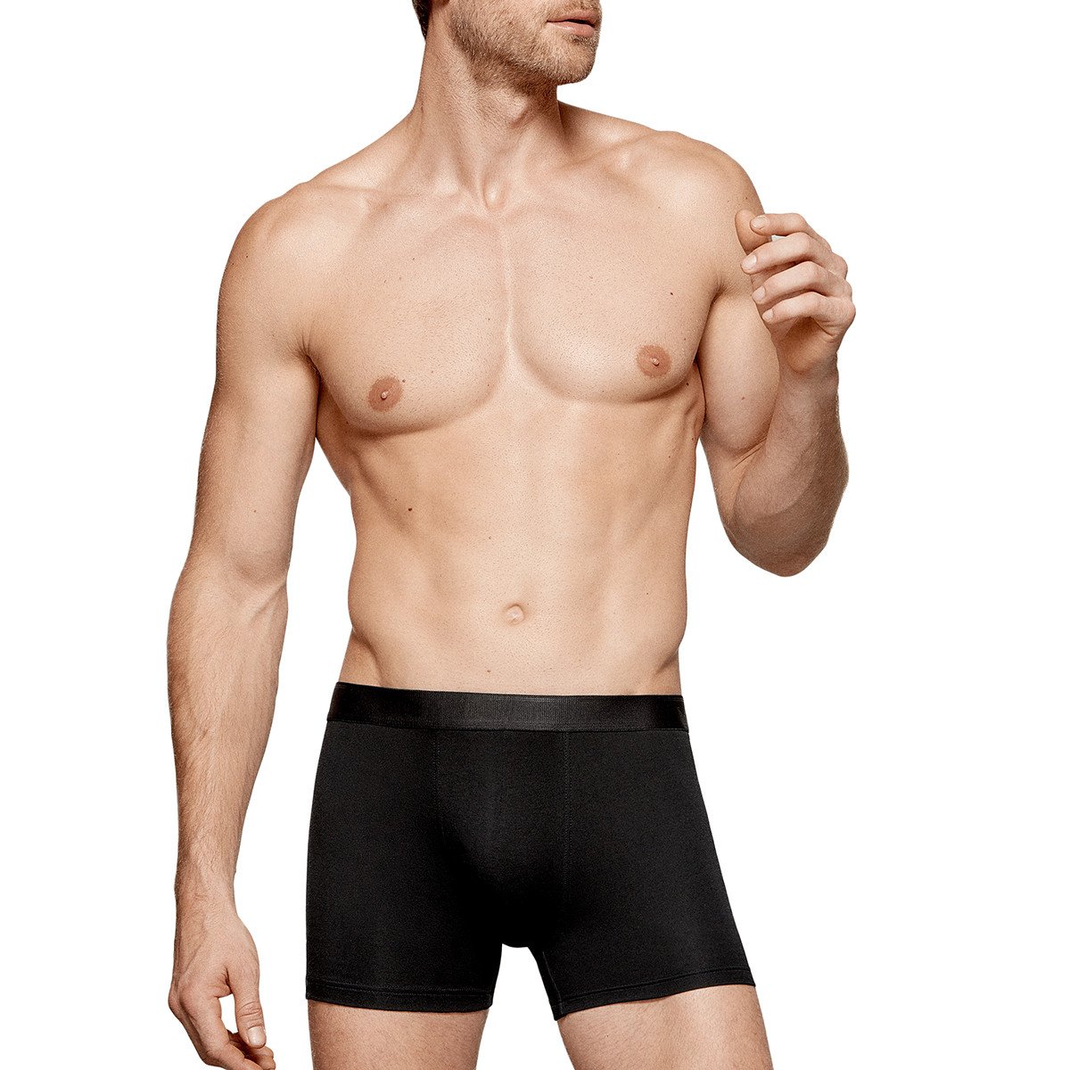  Boxer  pour homme confort en coton Executive  noir d Impetus