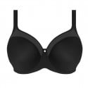 Soutien-gorge moulé grande taille Smooth noir packshot
