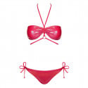Ensemble maillot sexy 2 pièces Coralya rouge packshot