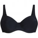 Haut de maillot de bain à armatures Sibel Noir packshot