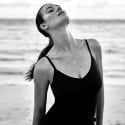 Maillot de bain une pièce sans armature coques amovibles Perfect Suit noir