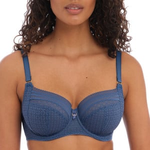 Soutien-gorge dentelle avec renfort latéral Viva lace vintage denim