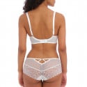Soutien-gorge moulé plongeant avec lanières amovible Temptress blanc