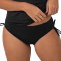 Culotte de bain à nouettes Eva noir