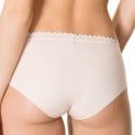 Culotte en coton finitions sans coutures Oxygène coton nude