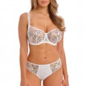 Soutien-gorge corbeille avec broderies florales Aurélia blanc
