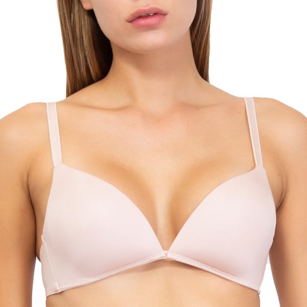 Soutien-gorge triangle paddé sans armatures Pure rose