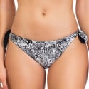 Bas de maillot à nouettes imprimé jungle Madrenatura noir