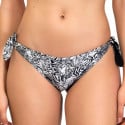 Bas de maillot tanga imprimé jungle Madrenatura noir