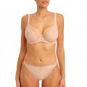 Culotte en dentelle géométrique Tailored natural beige