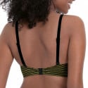 Haut de maillot bandeau avec armatures Cassie Vert olive