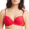 Soutien-gorge push-up avec coussinets de micro-billes Tribal Hibiscus