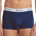 Boxer court homme en coton Basic Range Navy