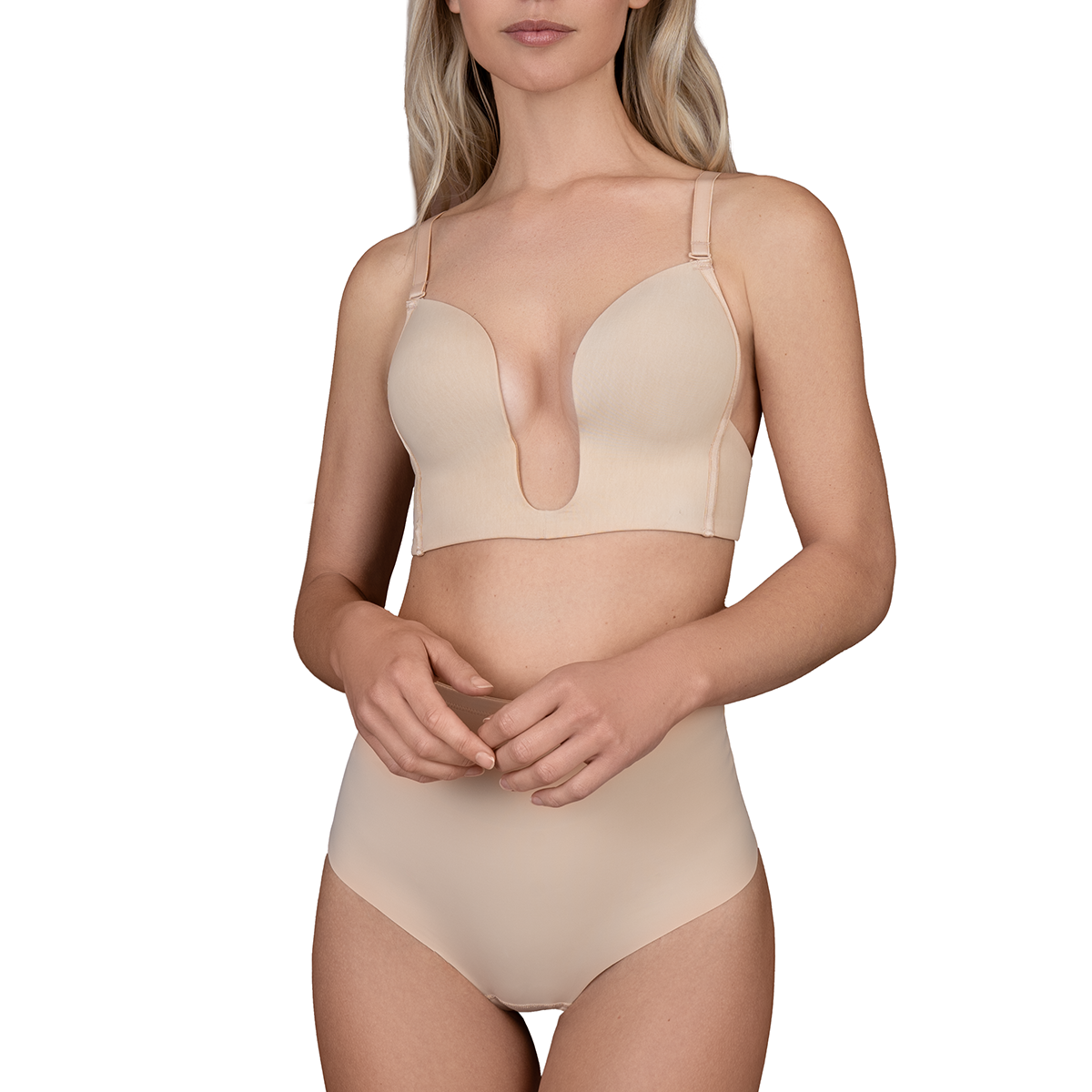 Perfection Beauty - Soutien-gorge autocollant écru bonnet C pour décolleté  plongeant