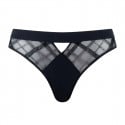String avec broderies scintillantes Albanach Noir packshot