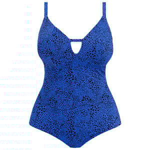 Maillot 1 pièce sans armatures Pebble cove Blue packshot