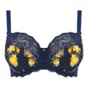 Soutien-gorge à armatures imprimé floral Lucia Navy packshot