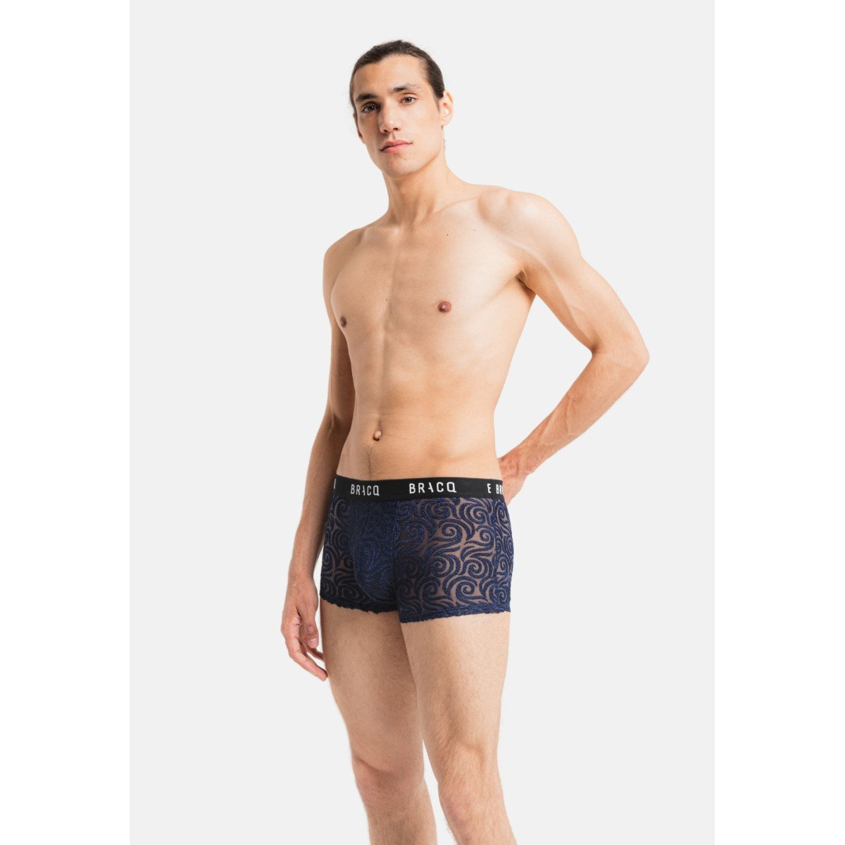 Boxer court homme Tribal Nuit Electrique de Louisa Bracq