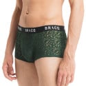 Boxer court pour homme Electric Waves Emeraude