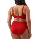 Soutien-gorge grande taille tissu léger Smooth Haute Red