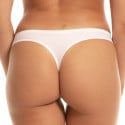 Tanga basique invisible Synergie Blanc