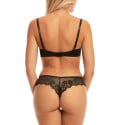 Culotte en dentelle coupe brésilienne French Touch Noir