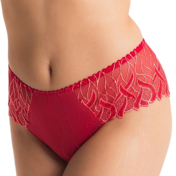 Shorty brésilien avec broderie Julia Rouge A Lèvres