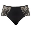 Shorty semi-transparent avec broderie Superstar Noir et Or packshot