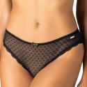 Culotte en tulle floqué plumetis Light Flock Noir