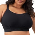 Soutien-gorge brassière en modal Downtime Noir