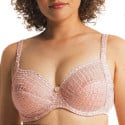 Soutien-gorge emboîtant en tweed Tweegy Nude Rose